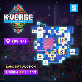 K-Verse LAND : 3,200 $SAND